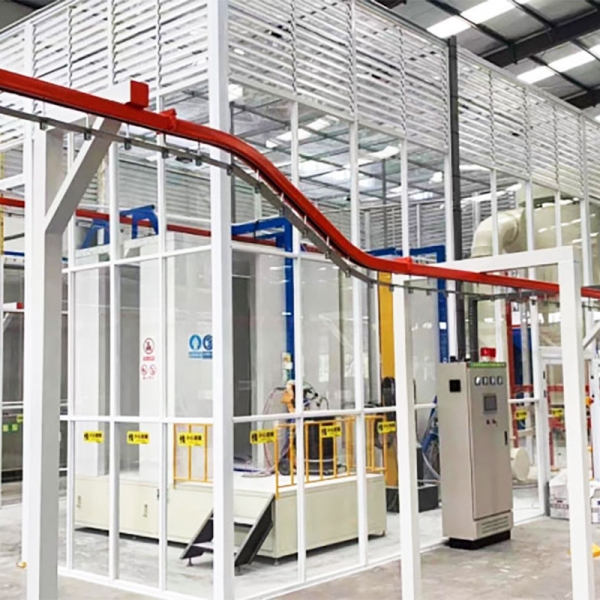 Spraying line (spray paint line)