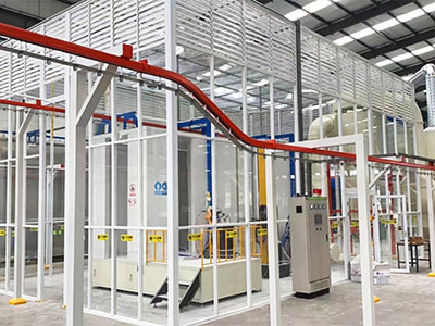 Introduction and maintenance methods of powder spraying line